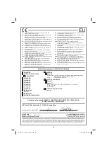 Preview for 192 page of EINHELL 45.012.40 Original Operating Instructions