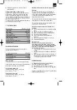 Предварительный просмотр 21 страницы EINHELL 45.015.80 Original Operating Instructions