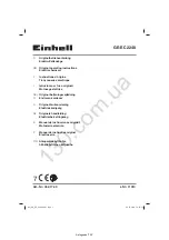 Preview for 2 page of EINHELL 45.017.40 Original Operating Instructions