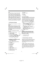 Preview for 73 page of EINHELL 45.017.40 Original Operating Instructions