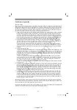 Preview for 108 page of EINHELL 45.017.80 Original Operating Instructions