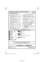 Preview for 136 page of EINHELL 45.017.80 Original Operating Instructions