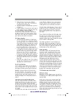 Preview for 60 page of EINHELL 45.018.35 Operating Instructions Manual