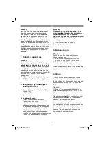 Preview for 47 page of EINHELL 45.021.16 Original Operating Instructions