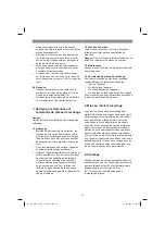 Preview for 33 page of EINHELL 45.042.16 Original Operating Instructions