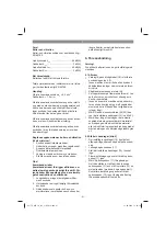 Preview for 61 page of EINHELL 45.042.16 Original Operating Instructions