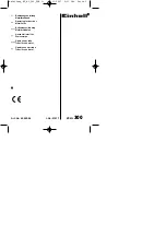 Preview for 1 page of EINHELL 45 050 04 Operating Instructions Manual