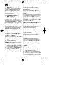 Preview for 14 page of EINHELL 45 050 04 Operating Instructions Manual