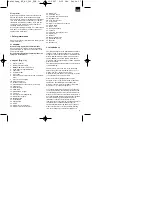 Preview for 17 page of EINHELL 45 050 04 Operating Instructions Manual