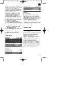 Preview for 25 page of EINHELL 45 050 04 Operating Instructions Manual