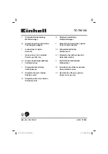 Предварительный просмотр 1 страницы EINHELL 45.101.51 Original Operating Instructions