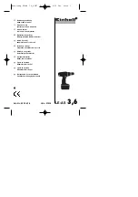 EINHELL 45.106.76 Operating Instructions Manual preview