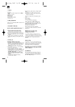 Preview for 10 page of EINHELL 45.106.76 Operating Instructions Manual