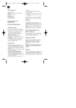 Preview for 14 page of EINHELL 45.106.76 Operating Instructions Manual