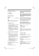 Предварительный просмотр 42 страницы EINHELL 45.121.13 Original Operating Instructions