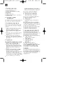 Preview for 22 page of EINHELL 45.131.10 Operating Instructions Manual