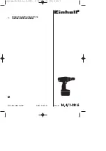 Предварительный просмотр 1 страницы EINHELL 45.132.97 Original Operating Instructions