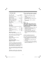 Preview for 57 page of EINHELL 45.136.60 Original Operating Instructions