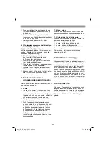 Предварительный просмотр 42 страницы EINHELL 45.137.90 Original Operating Instructions