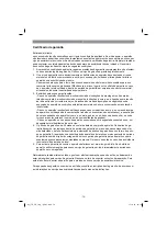 Preview for 75 page of EINHELL 45.137.90 Original Operating Instructions