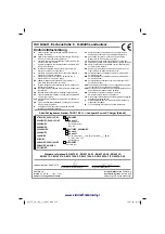 Предварительный просмотр 115 страницы EINHELL 45.138.00 Original Operating Instructions