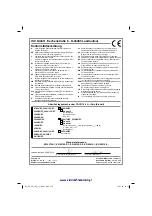 Preview for 116 page of EINHELL 45.138.00 Original Operating Instructions