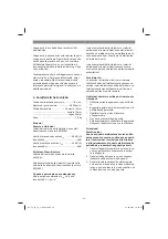 Preview for 34 page of EINHELL 45.139.60 Original Operating Instructions