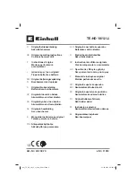 Preview for 1 page of EINHELL 45.139.70 Original Operating Instructions