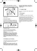 Предварительный просмотр 8 страницы EINHELL 45.153.34 Directions For Use Manual