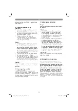 Preview for 22 page of EINHELL 4510062 Operating Instructions Manual