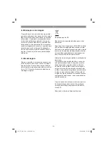 Preview for 99 page of EINHELL 4513812 Original Operating Instructions