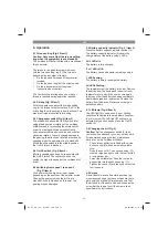 Preview for 12 page of EINHELL 4513893 Operating Instructions Manual