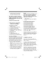 Preview for 20 page of EINHELL 4513893 Operating Instructions Manual