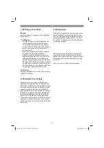 Preview for 23 page of EINHELL 4513893 Operating Instructions Manual