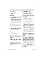 Preview for 21 page of EINHELL 4513942 Operating Instructions Manual