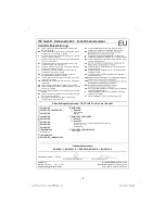 Preview for 172 page of EINHELL 4513942 Operating Instructions Manual