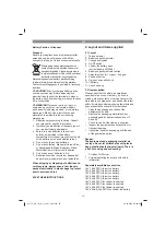 Preview for 10 page of EINHELL 4513945 Operating Instructions Manual