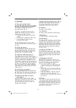 Preview for 12 page of EINHELL 4513945 Operating Instructions Manual