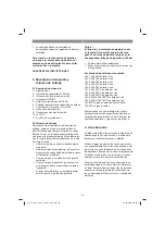 Preview for 30 page of EINHELL 4513945 Operating Instructions Manual