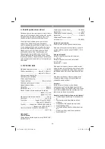 Preview for 86 page of EINHELL 46.000.10 Original Operating Instructions