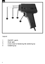 Предварительный просмотр 2 страницы EINHELL 46.100.23 Directions For Use Manual