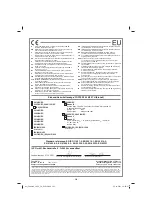 Предварительный просмотр 243 страницы EINHELL 4600020 Operating Instructions Manual