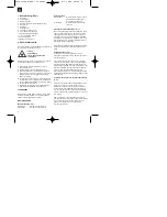 Preview for 4 page of EINHELL 710-Laser Operating Instructions Manual