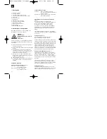 Preview for 10 page of EINHELL 710-Laser Operating Instructions Manual