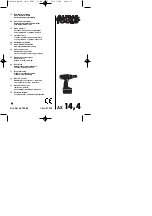 Предварительный просмотр 1 страницы EINHELL ALPHA-TOOLS AS 14,4 Operating Instructions Manual