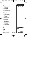 EINHELL AlphaTools AFS600 Operating Instructions Manual preview