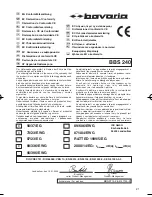 Предварительный просмотр 21 страницы EINHELL BBS 240 Operating Instructions Manual