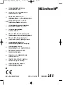 Preview for 5 page of EINHELL BG-BC 25 S Original Operating Instructions