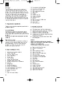 Preview for 42 page of EINHELL BG-BC 25 S Original Operating Instructions