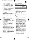 Preview for 127 page of EINHELL BG-BC 25 S Original Operating Instructions